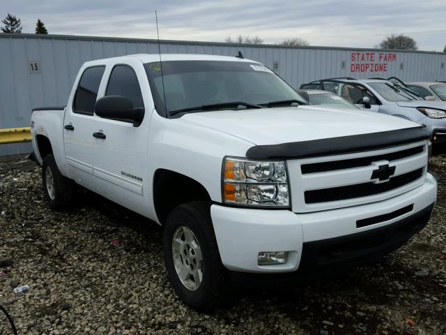 1GCPKSE72CF127053 - 2012 CHEVROLET SILVERADO WHITE photo 1