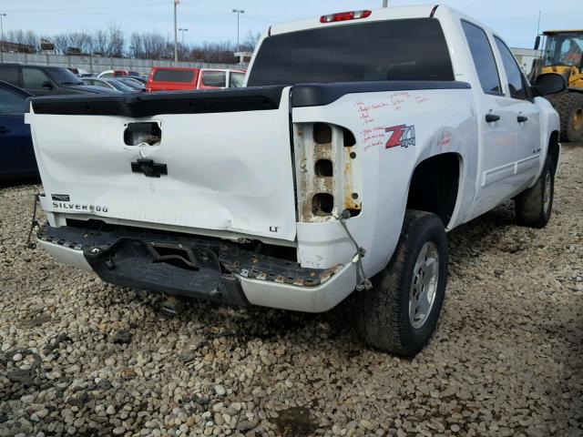 1GCPKSE72CF127053 - 2012 CHEVROLET SILVERADO WHITE photo 4