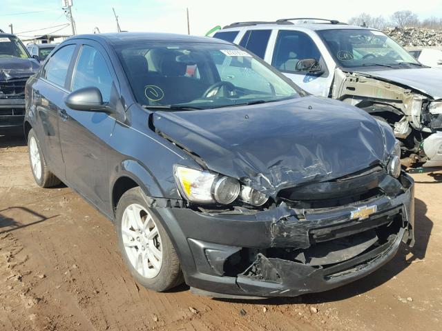 1G1JC5SG7F4130936 - 2015 CHEVROLET SONIC LT BLACK photo 1