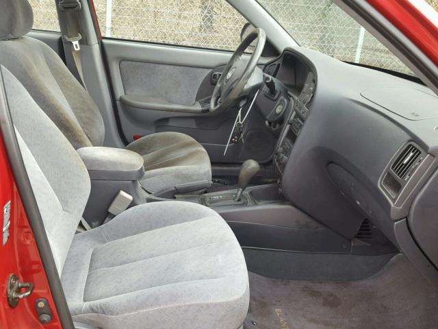 KMHDN46D46U274559 - 2006 HYUNDAI ELANTRA GL RED photo 5