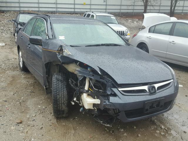 1HGCM56316A112584 - 2006 HONDA ACCORD SE BLUE photo 1