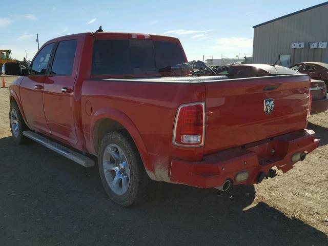 1C6RR7NM8GS113878 - 2016 RAM 1500 LARAM RED photo 3