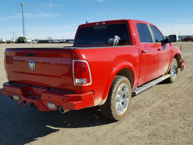 1C6RR7NM8GS113878 - 2016 RAM 1500 LARAM RED photo 4