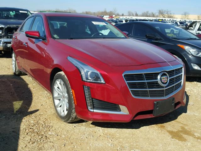 1G6AW5SXXE0197974 - 2014 CADILLAC CTS RED photo 1