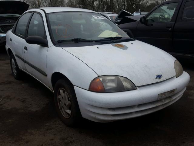 2C1MR522816700826 - 2001 CHEVROLET METRO LSI WHITE photo 1