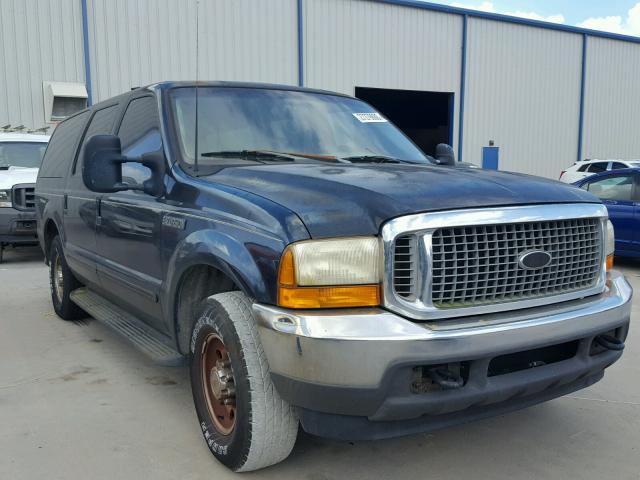 1FMNU40S5YEE51518 - 2000 FORD EXCURSION BLACK photo 1