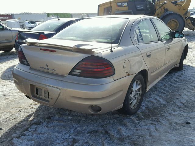 1G2NF52E23C315934 - 2003 PONTIAC GRAND AM S TAN photo 4