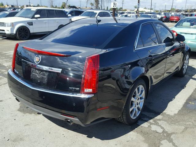 1G6DV57V480196623 - 2008 CADILLAC CTS HI FEA BLACK photo 4