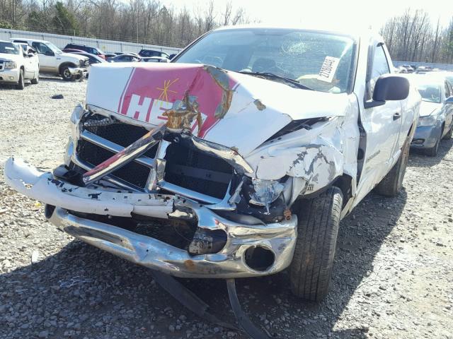 1D7HA16D14J244357 - 2004 DODGE RAM 1500 S WHITE photo 2