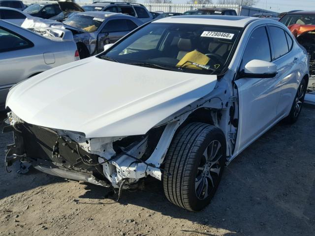 19UUB1F54FA006523 - 2015 ACURA TLX TECH WHITE photo 2