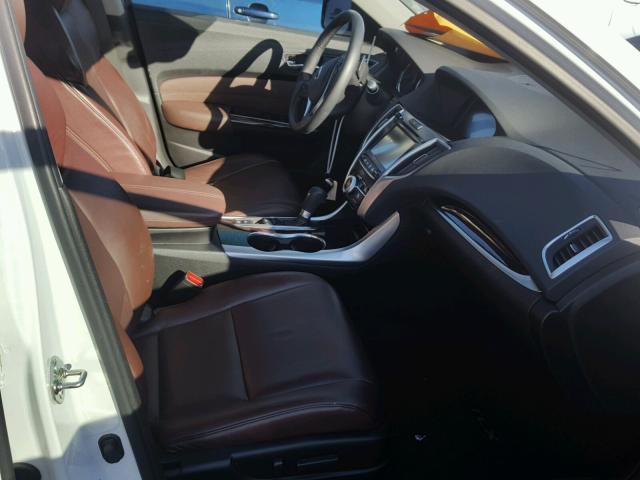 19UUB1F54FA006523 - 2015 ACURA TLX TECH 白色 照片 5