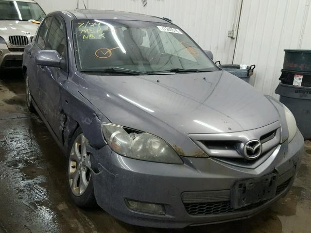 JM1BK343571603393 - 2007 MAZDA 3 HATCHBAC CHARCOAL photo 1