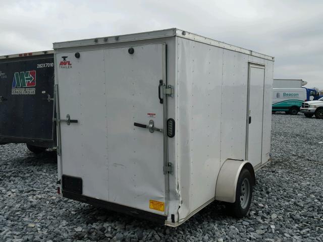 7FYBE1218HD004151 - 2017 UTILITY TRAILER WHITE photo 6