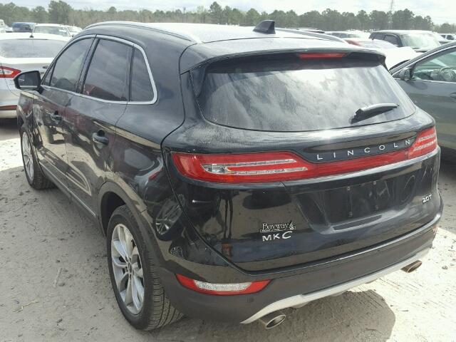 5LMCJ2C9XHUL21234 - 2017 LINCOLN MKC SELECT BLACK photo 3