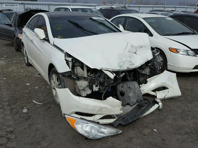 5NPEC4AC9CH432395 - 2012 HYUNDAI SONATA SE WHITE photo 1