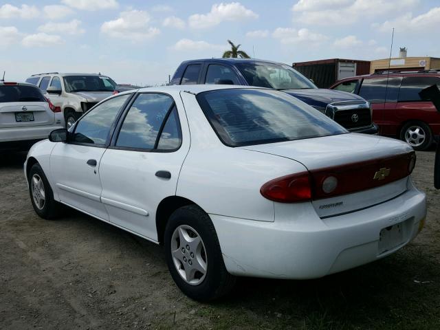 1G1JC52F847312020 - 2004 CHEVROLET CAVALIER WHITE photo 3