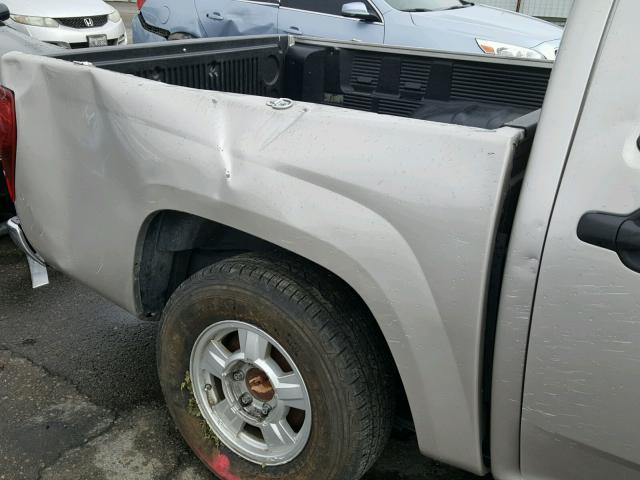 1GTCS139188103481 - 2008 GMC CANYON TAN photo 9