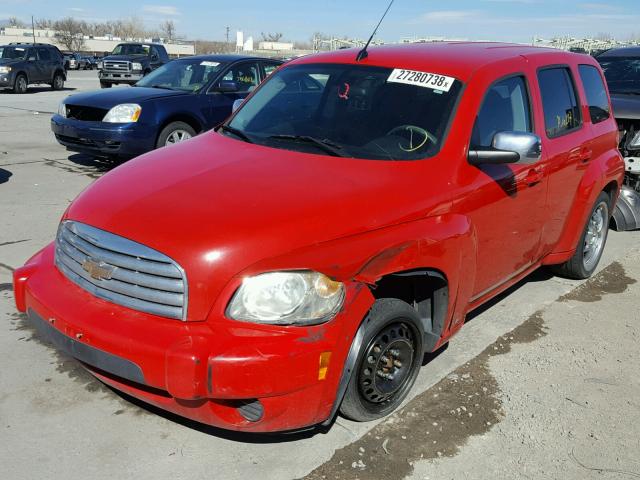 3GNDA13D28S636448 - 2008 CHEVROLET HHR LS 红色 照片 2