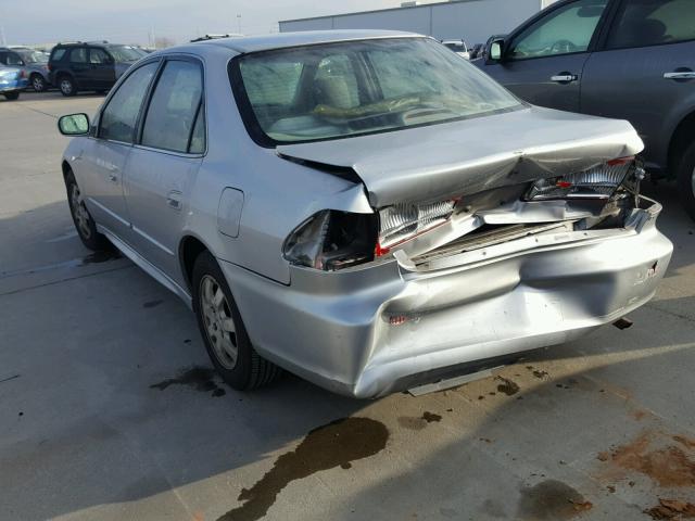 JHMCG66812C010772 - 2002 HONDA ACCORD EX SILVER photo 3