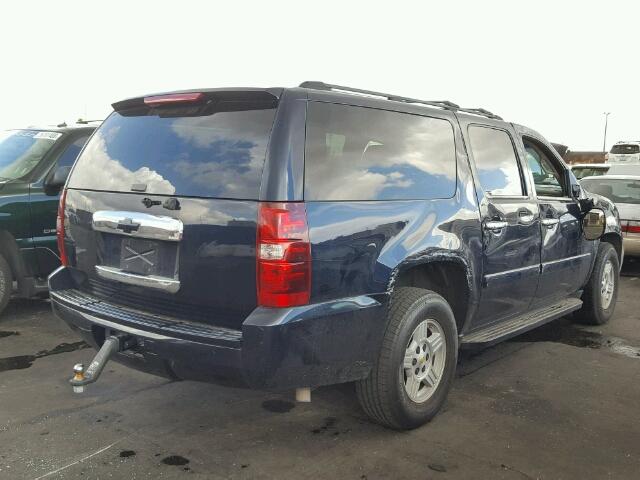 1GNFC16037R221815 - 2007 CHEVROLET SUBURBAN C BLUE photo 4