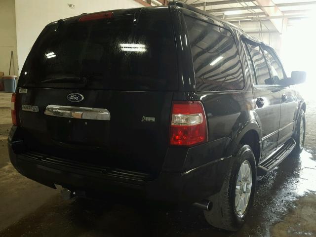 1FMJU1J57BEF09786 - 2011 FORD EXPEDITION BLACK photo 4