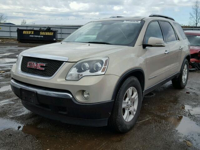 1GKER33718J305815 - 2008 GMC ACADIA SLT თაფლისფერი ფოტო 2