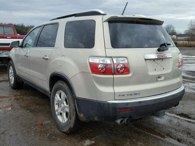 1GKER33718J305815 - 2008 GMC ACADIA SLT TAN photo 3