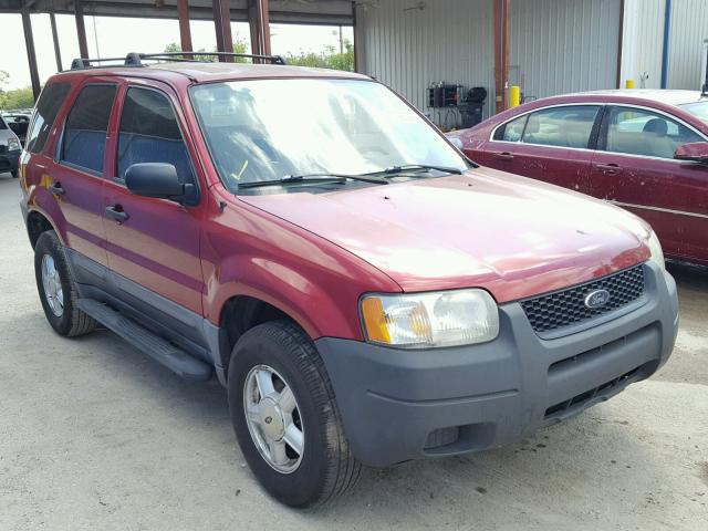 1FMYU02103KC97997 - 2003 FORD ESCAPE XLS RED photo 1