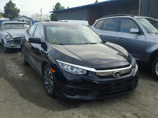 2HGFC2F88GH542061 - 2016 HONDA CIVIC EX შავი ფოტო 1