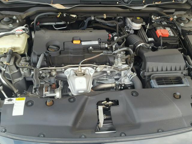 2HGFC2F88GH542061 - 2016 HONDA CIVIC EX შავი ფოტო 7