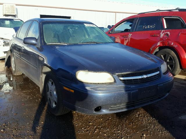 1G1ND52J516100681 - 2001 CHEVROLET MALIBU BLUE photo 1