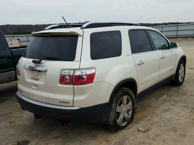 1GKEV33787J162985 - 2007 GMC ACADIA SLT CREAM photo 4