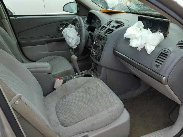 1G1ZS57F97F259286 - 2007 CHEVROLET MALIBU LS ვერცხლისფერი ფოტო 5