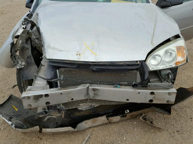 1G1ZS57F97F259286 - 2007 CHEVROLET MALIBU LS ვერცხლისფერი ფოტო 7
