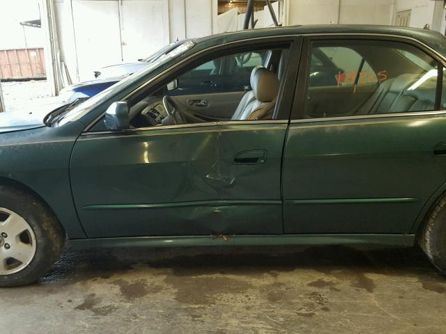 1HGCG16532A021392 - 2002 HONDA ACCORD EX GREEN photo 9