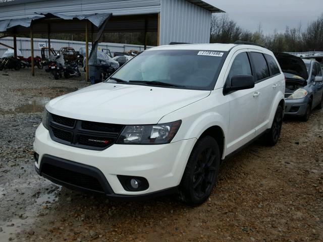 3C4PDCBBXGT132294 - 2016 DODGE JOURNEY SX WHITE photo 2