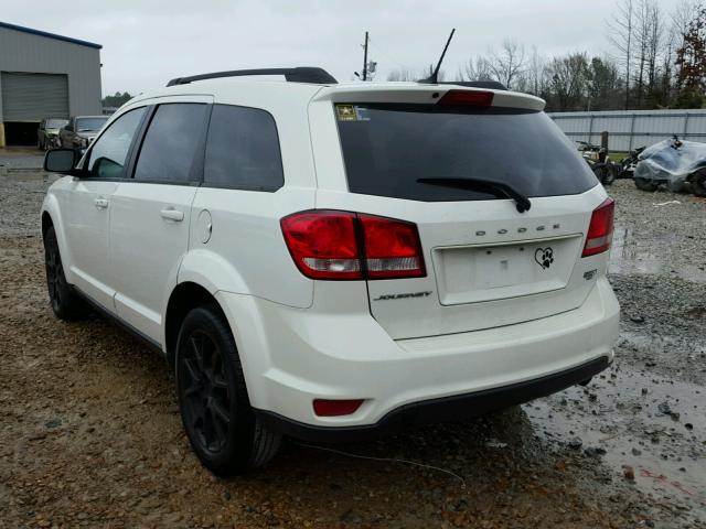 3C4PDCBBXGT132294 - 2016 DODGE JOURNEY SX WHITE photo 3