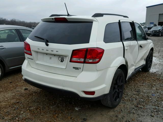 3C4PDCBBXGT132294 - 2016 DODGE JOURNEY SX WHITE photo 4