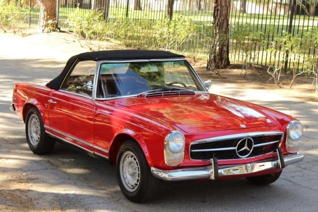 11304210900203 - 1965 MERCEDES-BENZ 230 SL RED photo 1