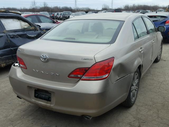 4T1BK36BX6U063133 - 2006 TOYOTA AVALON XL GOLD photo 4