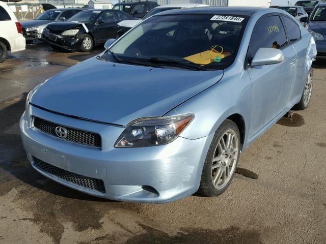 JTKDE177670173116 - 2007 SCION TC BLUE photo 2