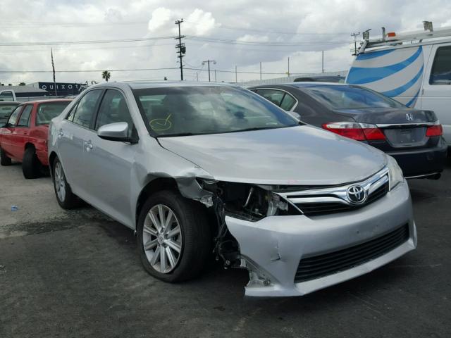 4T4BF1FK1CR182098 - 2012 TOYOTA CAMRY BASE GRAY photo 1