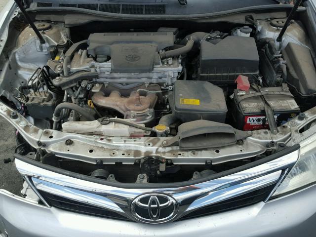 4T4BF1FK1CR182098 - 2012 TOYOTA CAMRY BASE GRAY photo 7