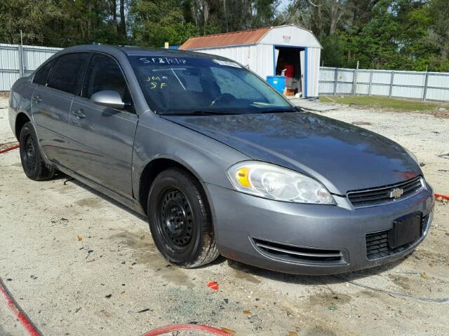 2G1WB58K879381189 - 2007 CHEVROLET IMPALA LS GRAY photo 1