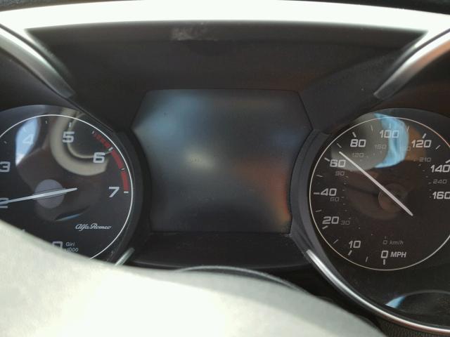 ZARFAEDN0H7539866 - 2017 ALFA ROMEO GIULIA Q4 蓝色 照片 8