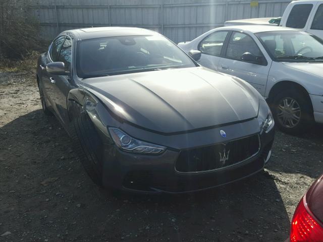 ZAM57RSL5H1213251 - 2017 MASERATI GHIBLI S GRAY photo 1