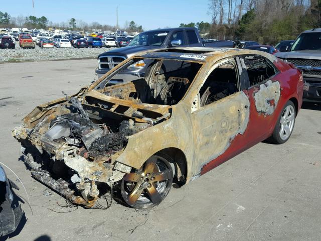 1G11J5SX3DF226134 - 2013 CHEVROLET MALIBU LTZ დამწვარი ფოტო 2