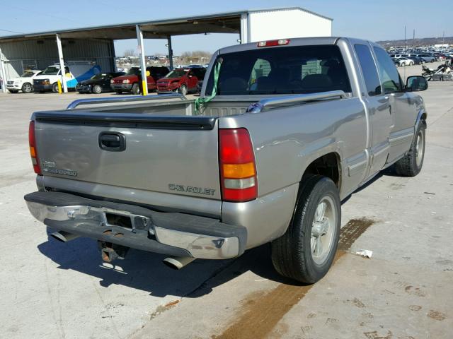 2GCEC19T2Y1175639 - 2000 CHEVROLET SILVERADO TAN photo 4