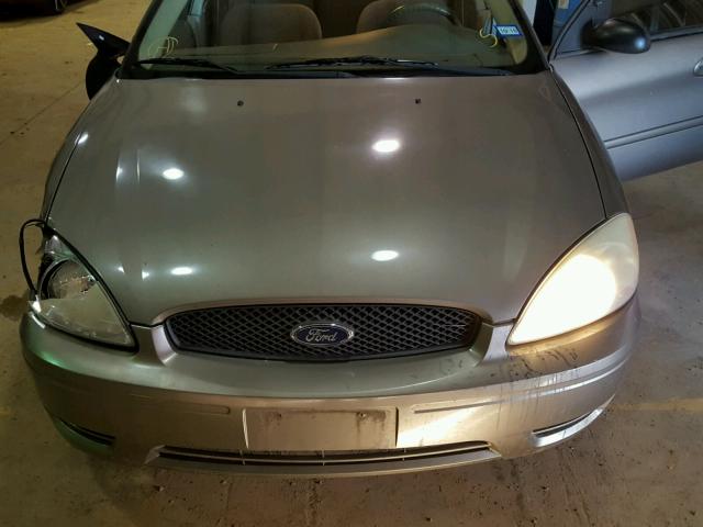 1FAFP53U67A105962 - 2007 FORD TAURUS SE GRAY photo 7