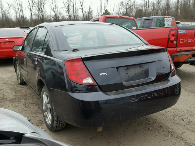 1G8AL52F04Z141463 - 2004 SATURN ION LEVEL BLACK photo 3